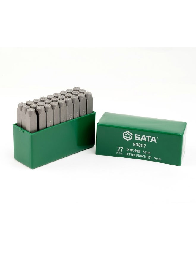 Sata SATA ST90809 27-Piece 8mm Letter Punch Set  - Image 1