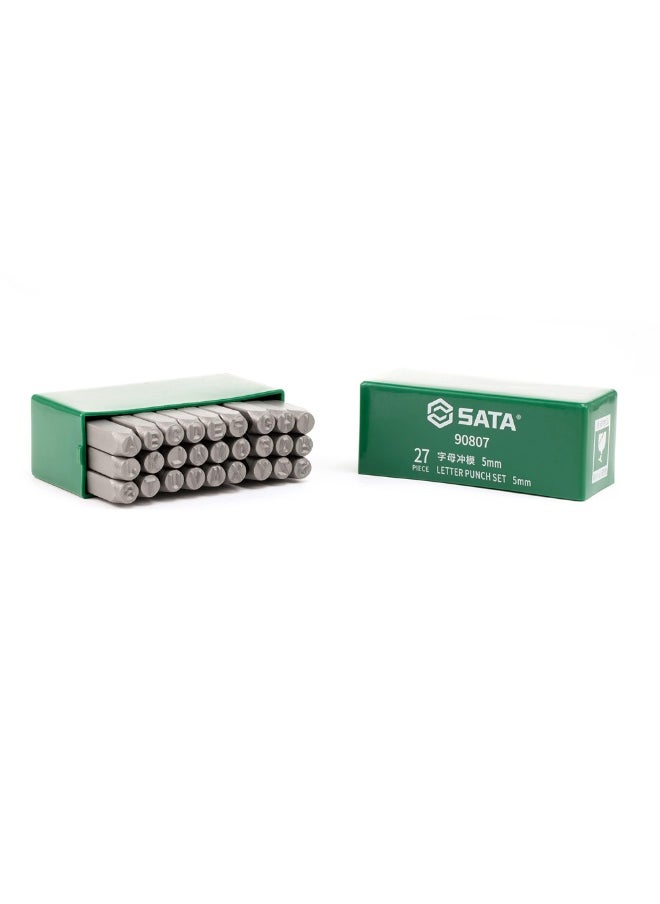 Sata SATA ST90809 27-Piece 8mm Letter Punch Set  - Image 2
