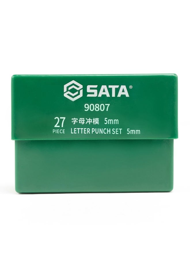 Sata SATA ST90809 27-Piece 8mm Letter Punch Set  - Image 3