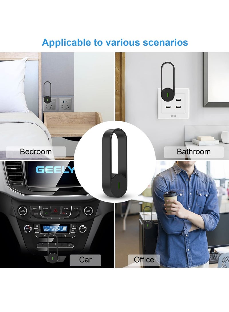 KASTWAVE Personal Portable Negative Ion Mini Air Purifier, Small USB Plug Air Cleaner for Car, Bedroom, Home, Office - Image 5