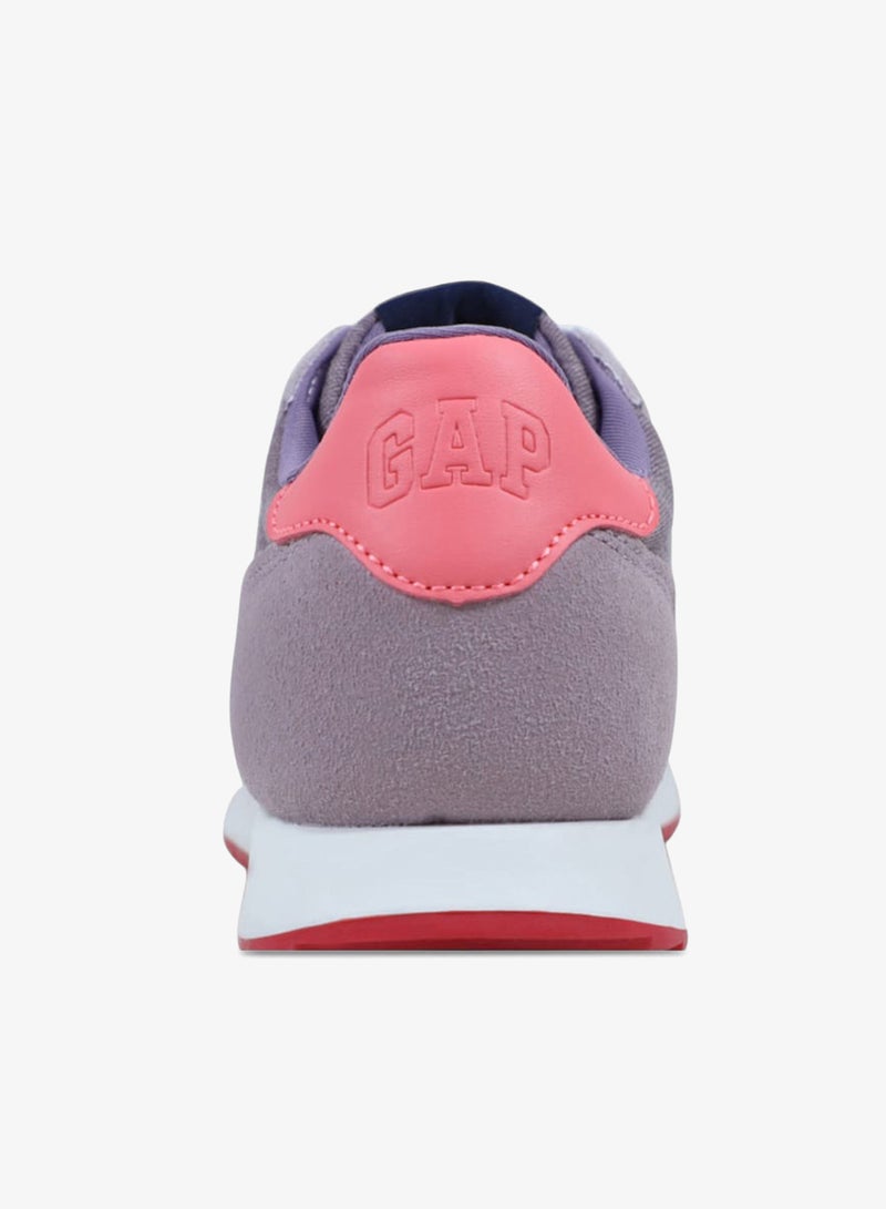 GAP Girls' Panelled Sneakers with Lace-Up Closure - Image 4