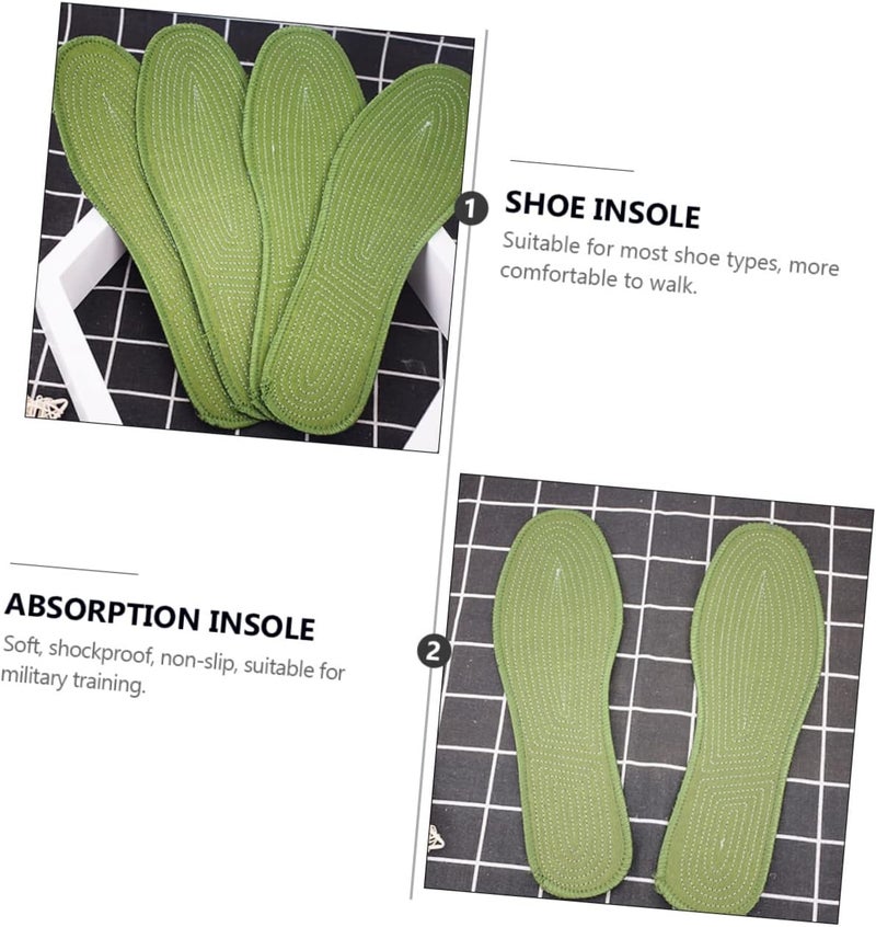 cheekyglo 20 Pairs Women Athletic Shoe Running Inserts for Soft Hiking Absorption Cm Xx Extra Sports Pads Cotton Men Barefoot Outdoor Terry Breathable Comfortable Adults Walking Sweat Foot - Image 5