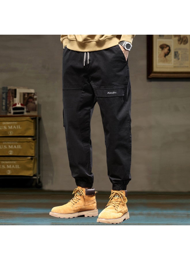 TonLion fashion Casual Pants - Versatile Loose Stretchy Skin-friendly Jogger Pants & Harem Trousers - Image 2