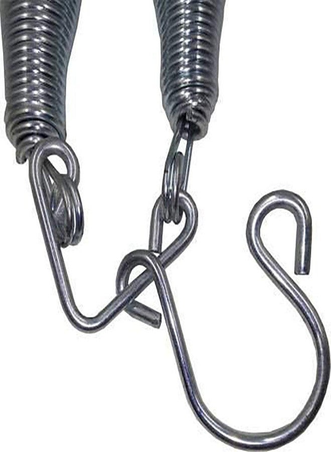 VParents Spring for Baby Cradle Swing Infant jhula Stainless Steel Straight Spring for Hanging Cralde,Thottil Kambi Hook Jhoola Palna Upto 15KG (Straight Spring) - Image 2