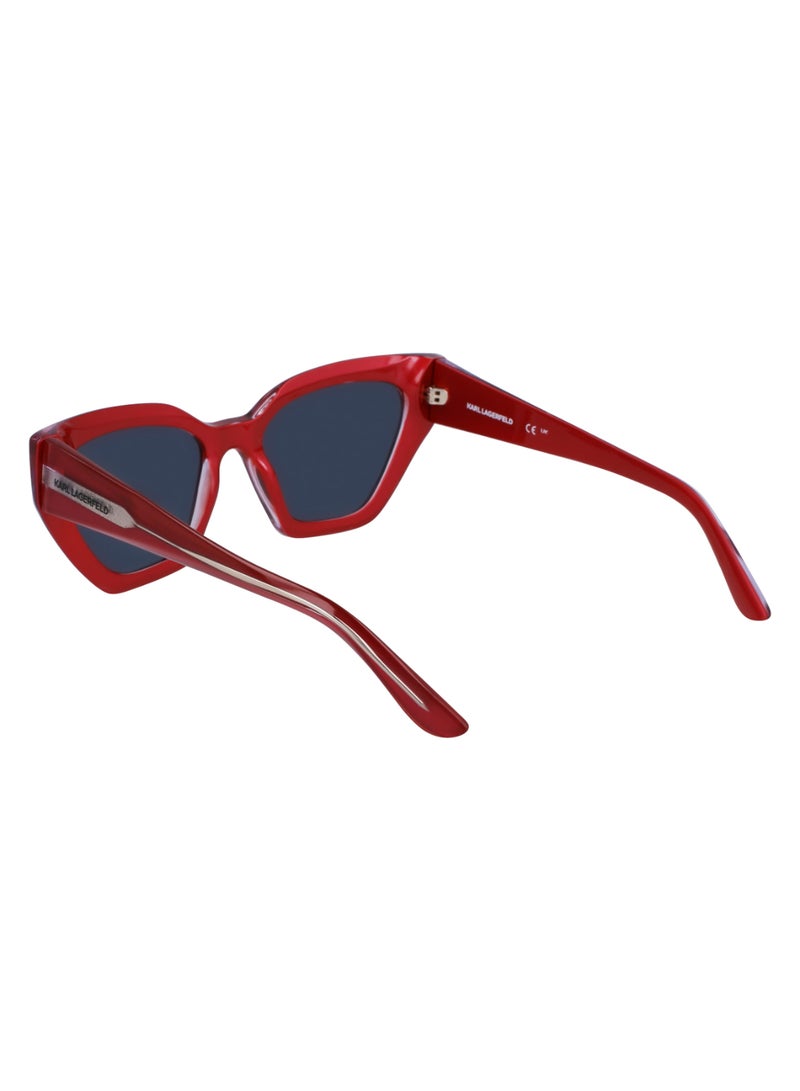 Karl Lagerfeld FULL RIM INJECTED CP INJECTED KARL LAGERFELD SUNS KL6145S 5419 (600) RED - Image 4