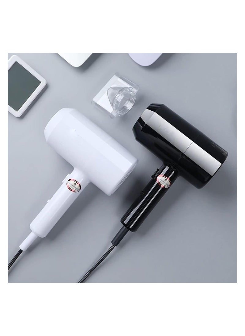 Generic - Hotel Wall Mounted Hair Dryer For Bathroom, Restroom Professional Blow Dryer, Stand Rack, Fast Drying Smooth Finish, Massage Air Cushion Comb - Image 1