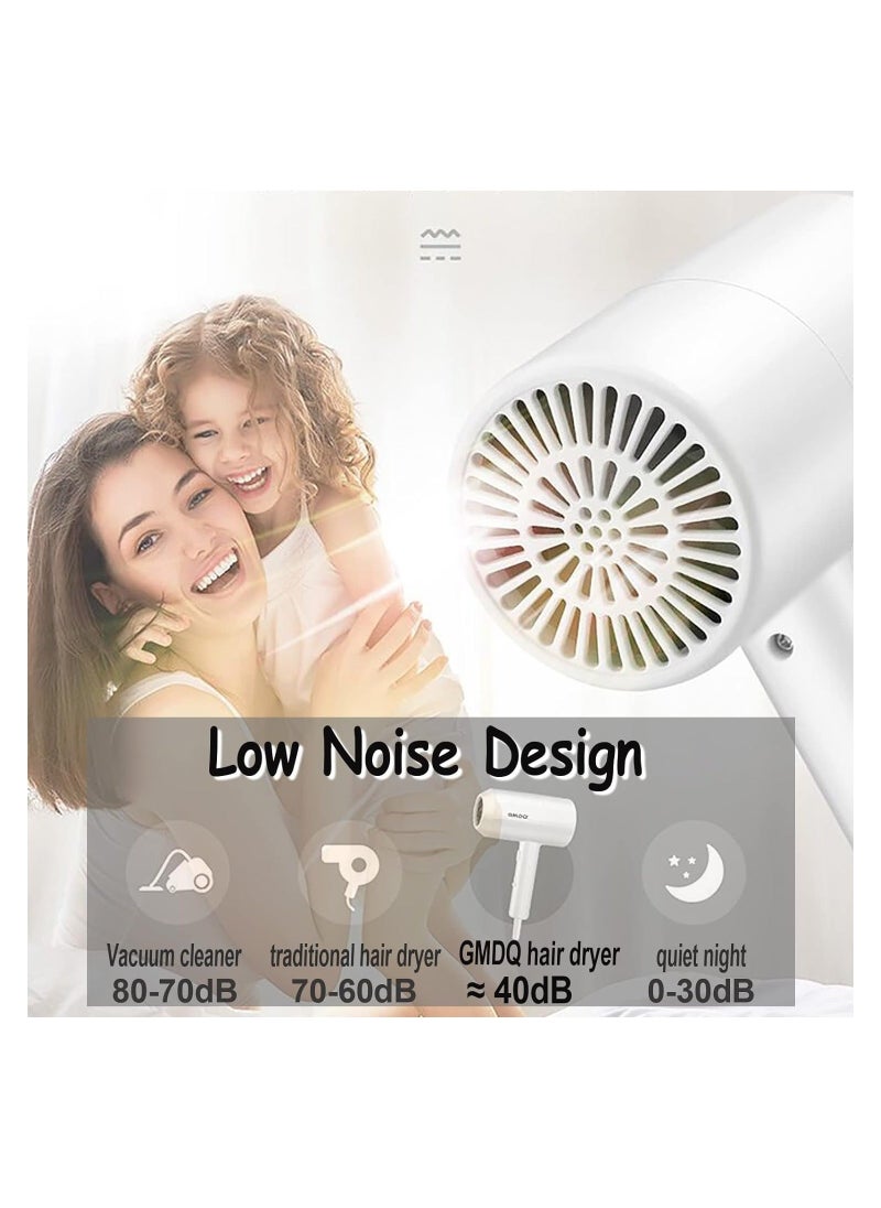 Generic - Hotel Wall Mounted Hair Dryer For Bathroom, Restroom Professional Blow Dryer, Stand Rack, Fast Drying Smooth Finish, Massage Air Cushion Comb - Image 1