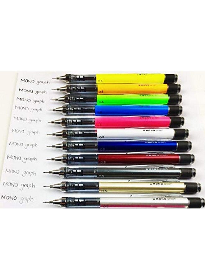 Tombow Mechanical Pencil, Monograph 0.5Mm, White (Dpa-134A) - Image 5