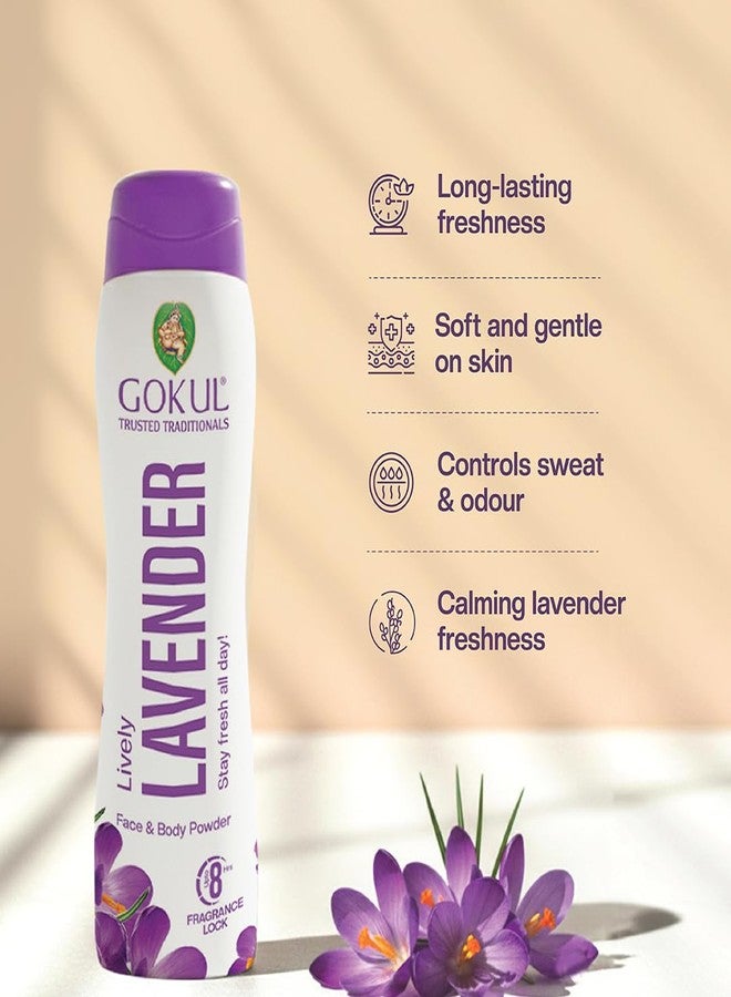 GOKUL Lively Lavender Body Talc - Image 3