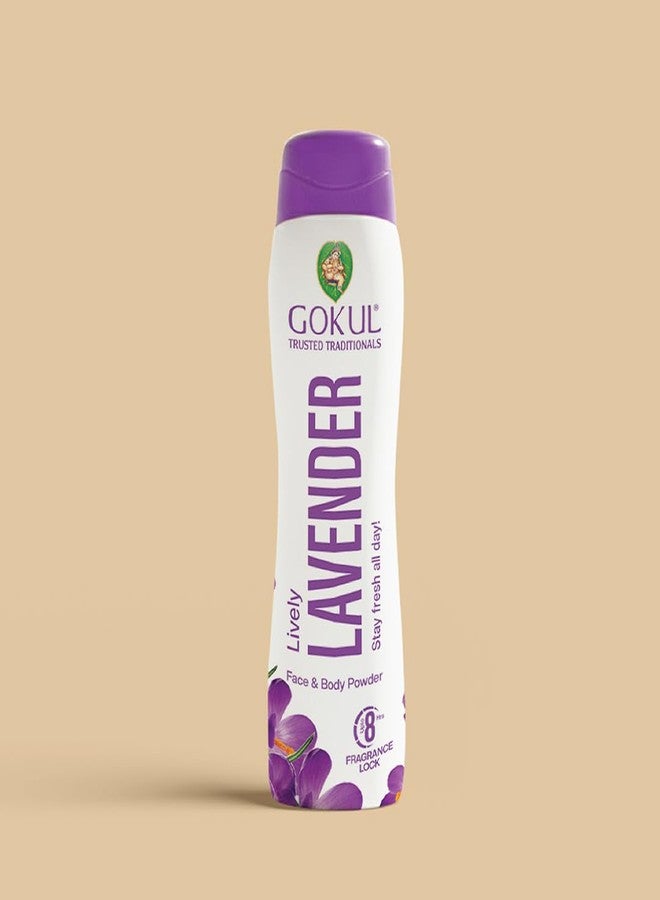 GOKUL Lively Lavender Body Talc - Image 1