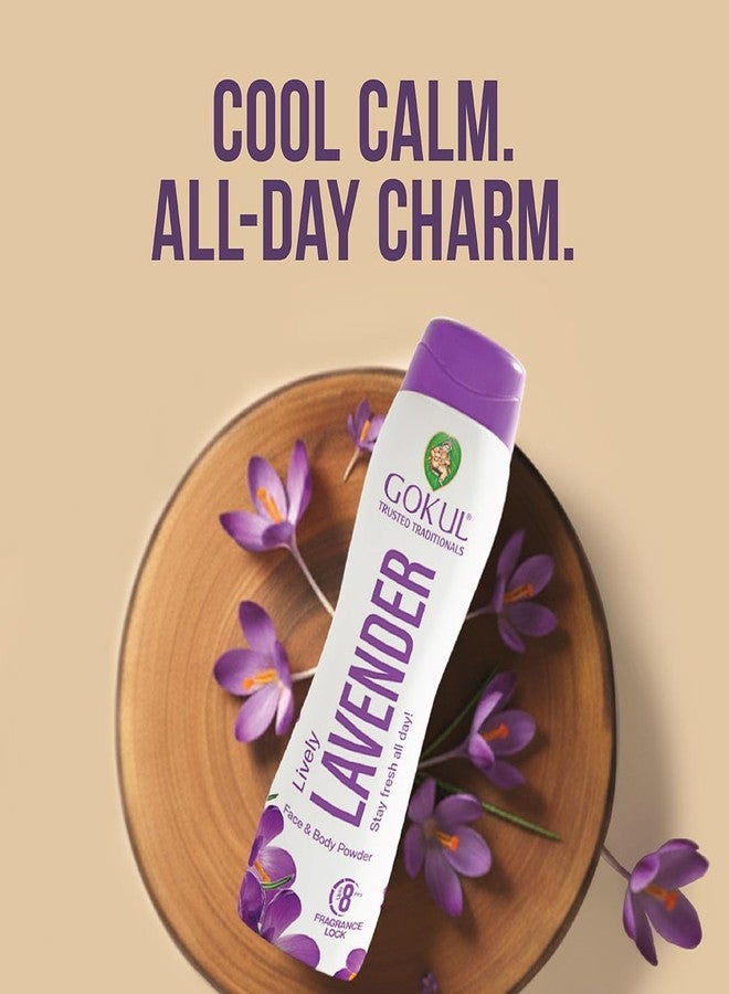 GOKUL Lively Lavender Body Talc - Image 4