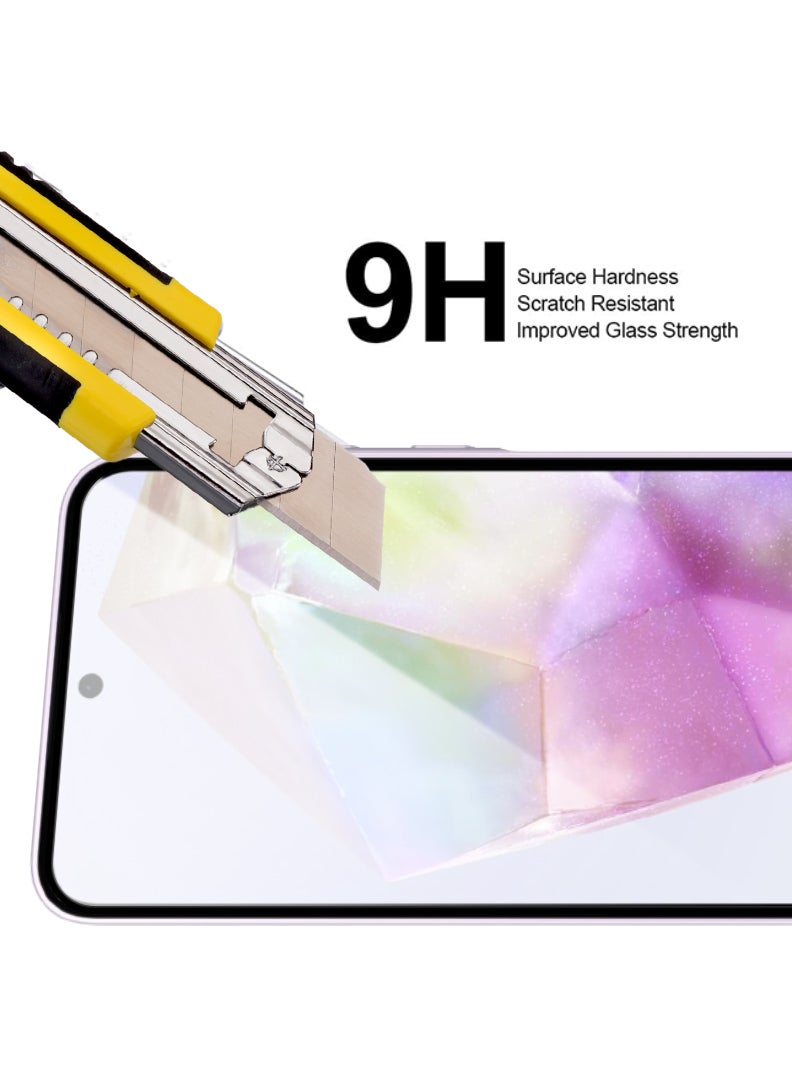 YJS Screen Protector For Vivo V19  9H Hardness Tempered Glass Film, Bubble Free Easy Installation, Full Coverage, Anti Scratch And Touch Sensitive - Image 4