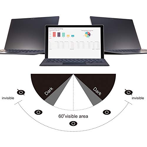 FILMEXT Privacy Screen Protector 13inch, Removable Anti-Glare Blue Light Filter for Surface Pro X/8/9/10/11 2024 - Image 2