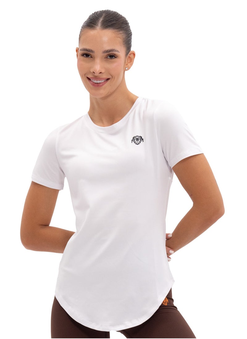 AlphaSquad AlphaSquad Patchwork Sports T-Shirt for Women  - Image 1