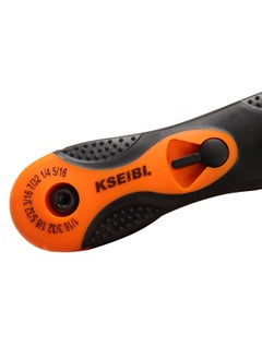 KSEIBI Folding Star Key Wrench Set 8-In-1 with Progrip Handle, Folding Torx Wrench Set Sizes T-9 to T-40, Chrome Vanadium Steel, for Bicycle and Automotive Repair, Basic Home Repair and General Applications  - Image 3