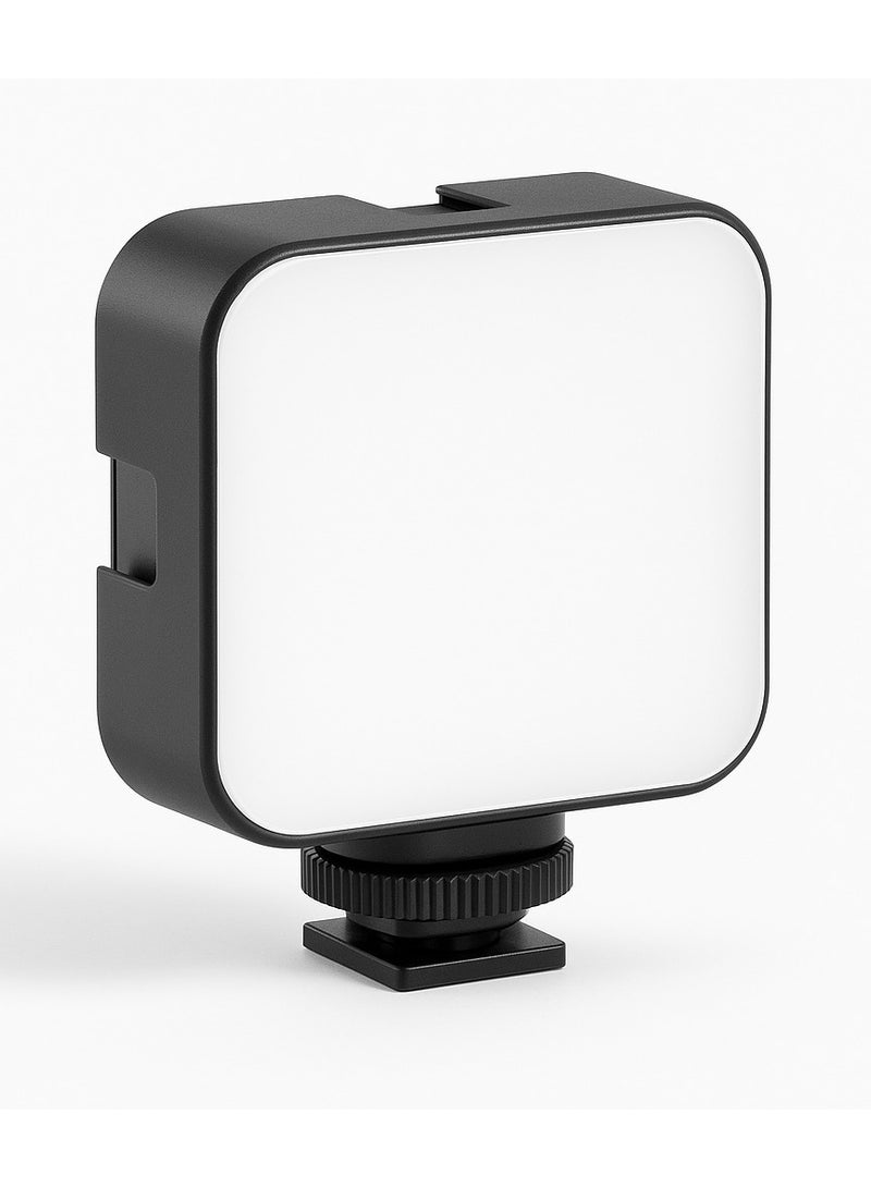 PLOKAMA PK-70 LED Video Ring Light – Battery Included -Powered Soft Fill Light, 49 LEDs, for Camera & Smartphone - Image 1