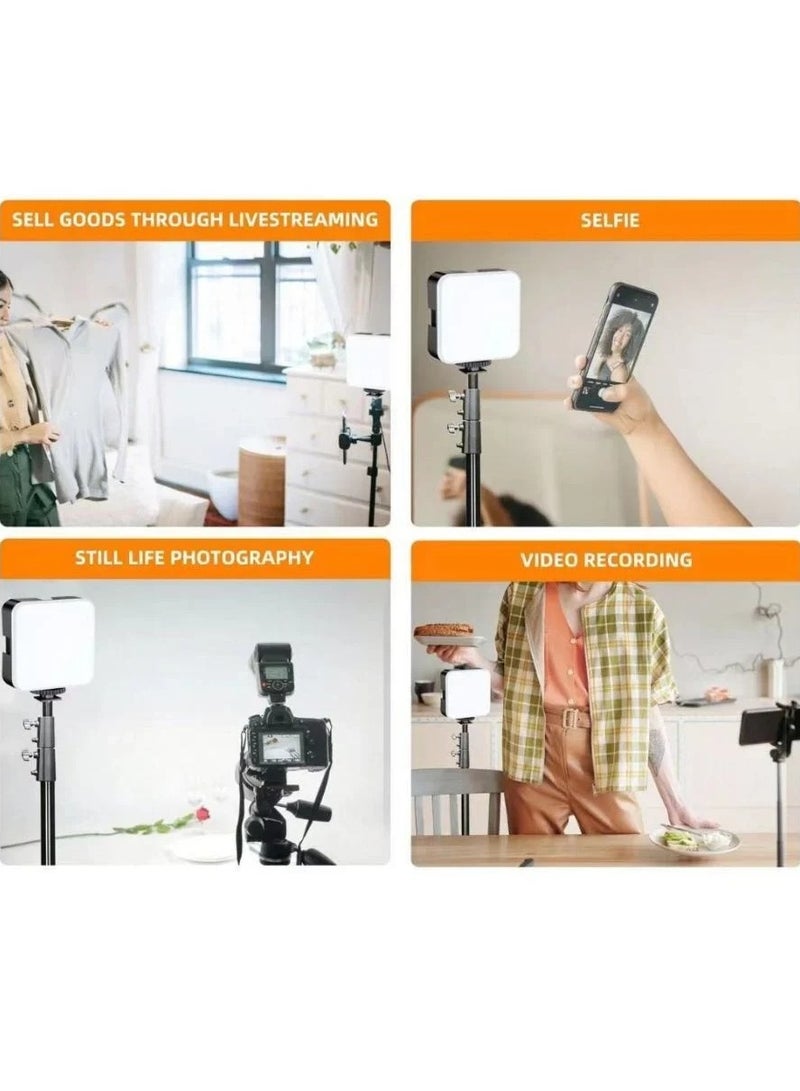 PLOKAMA PK-70 LED Video Ring Light – Battery Included -Powered Soft Fill Light, 49 LEDs, for Camera & Smartphone - Image 5