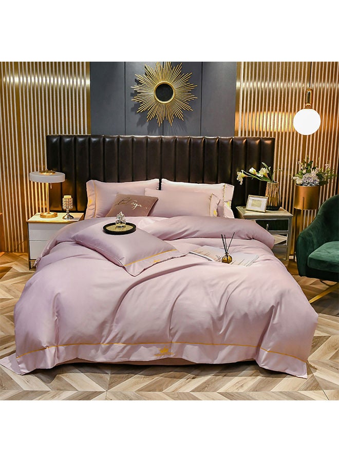 مجموعة أغطية سرير من مودال مكونة من 4 قطع مع 1 غطاء لحاف و 1 شريحة و 2 حالات وسادة سرير 2م (200 * 230 سم) - Image 1