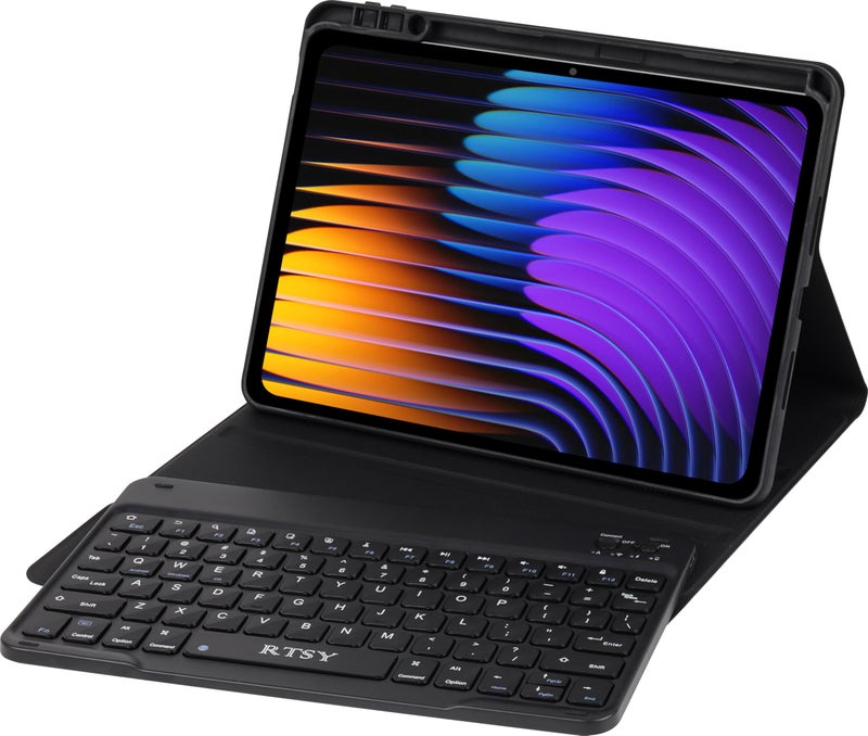 RTSY Keyboard Case for Xiaomi Pad 8 / Pad 7 / Pad 7 Pro (11.2 inch, 2026/2025/2024) with Anti Drop Keys, Stand Protective Cover, Multi Viewing Angle, Magnetically Detachable Wireless Bluetooth KB - Image 1