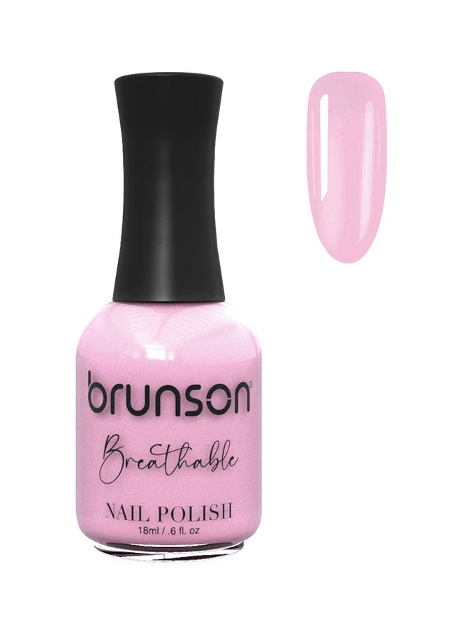 brunson Breathable Nail Polish Halal nail polish Wudu friendly Quick-Dry Vegan long lasting but easy peel off   18ml BH173