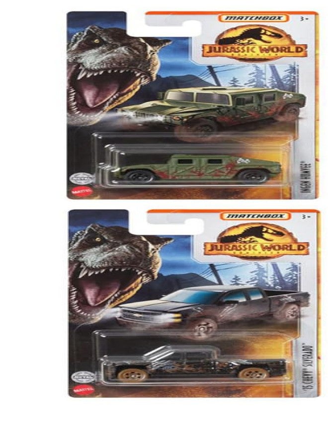 Matchbox Jurassic World Dominion 2022 Complete Bundle of 6 Diecast Vehicles from FMW90-956P Release Bundle - Image 4
