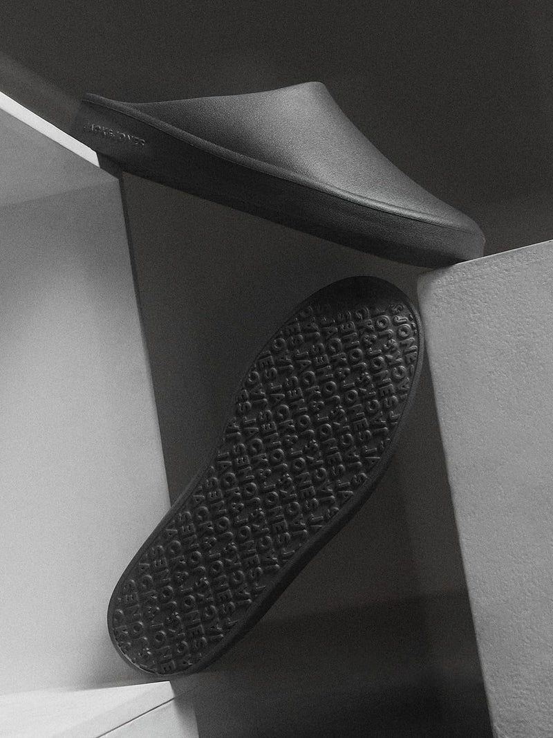 Jack & Jones Grey Sliders - Image 2