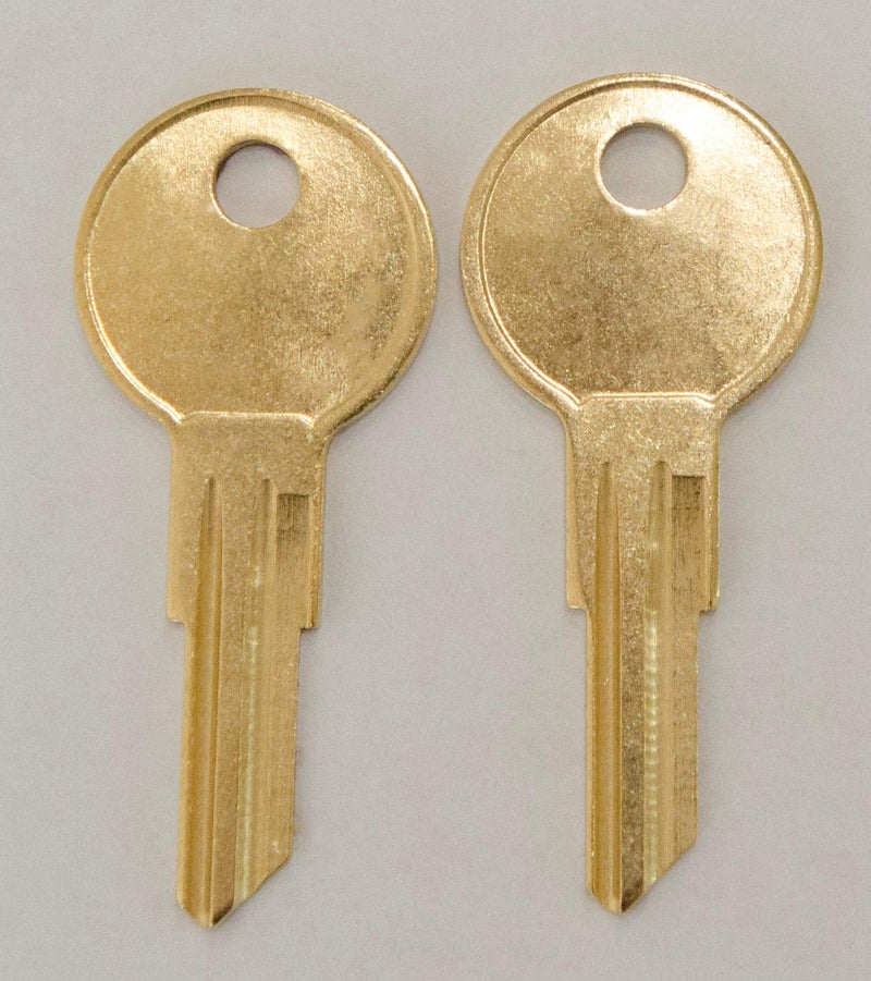 Keys22 Two Replacement Keys for Herman Miller File Cabinet Office Furniture Cut to Lock/Key Numbers from UM227 to UM350 pre Cut to Code (um344) - Image 5