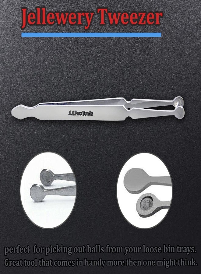 AAProTools Bead Ball Holding Tweezers 4 1/2 Piercing Tool - Image 3