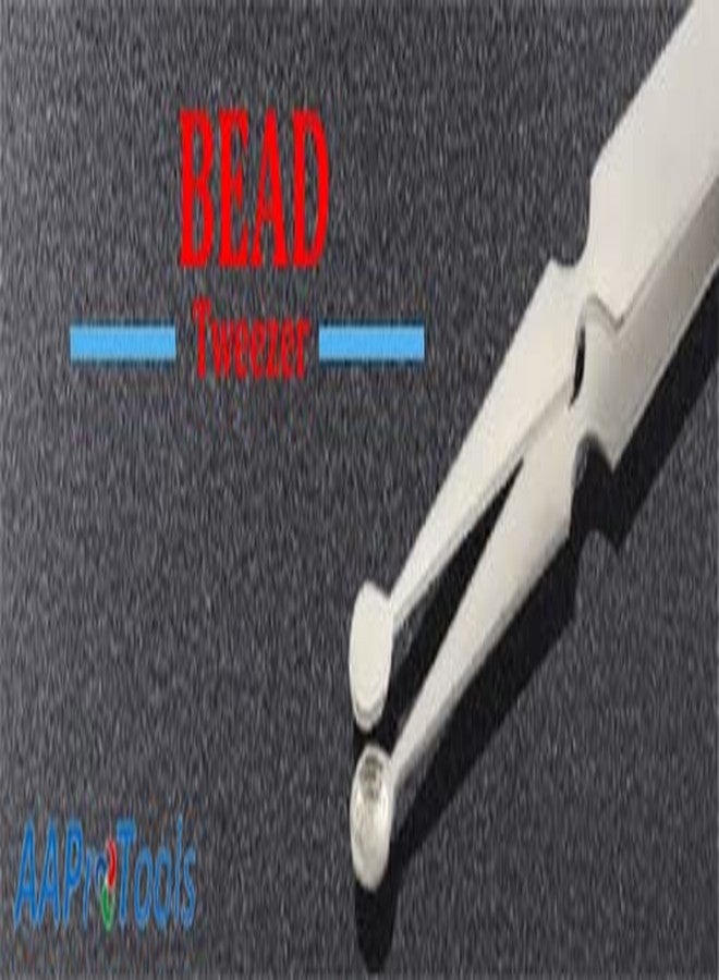 AAProTools Bead Ball Holding Tweezers 4 1/2 Piercing Tool - Image 2