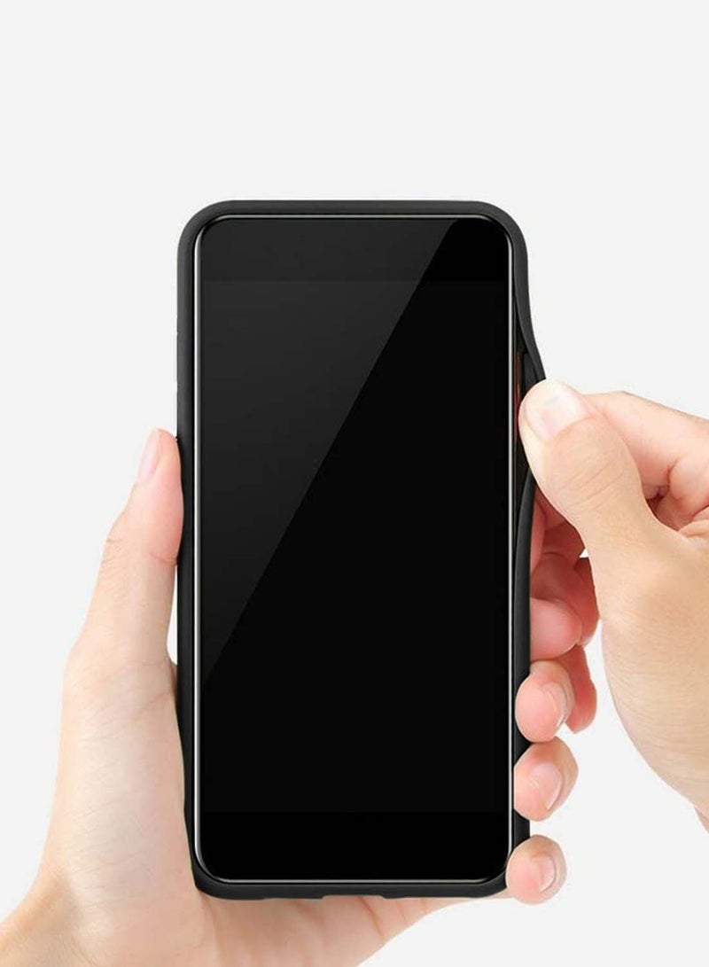 Wtech Xiaomi Poco M6 Pro 5G 2023 Premium Liquid Silicone Case Cover - Black - Image 4