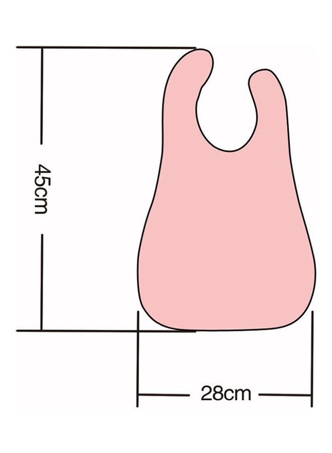 NIBEMINENT 5-Piece Adjustable Plastic Waterproof Cartoon Printed Feeding Baby Bibs - Image 2