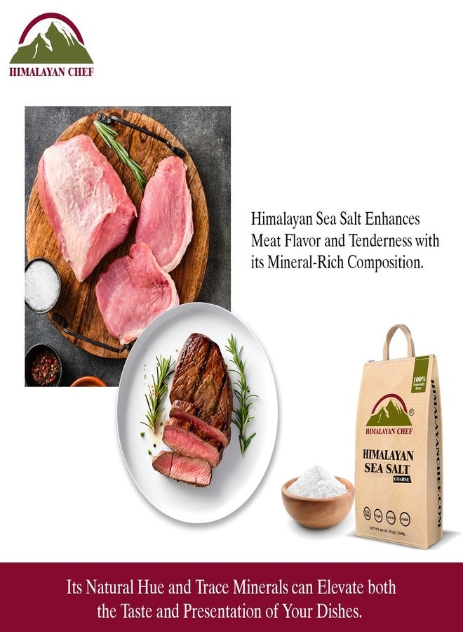 Himalayan Chef Sea Salt, Coarse Grain, 5 Pound Bag - Image 4
