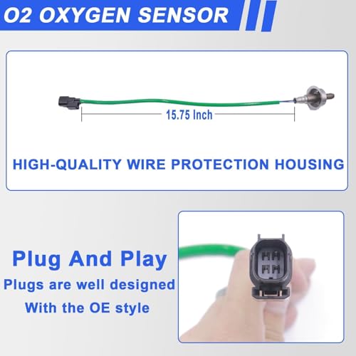 HHGKPVX Oxygen O2 Sensor 234-9091 Upstream Compatible with 2008-2012 Honda Accord 2010-2011 CR-V 2009-2014 Acura TSX 2.4L Replaces # 36531-R40-A01 - Image 4