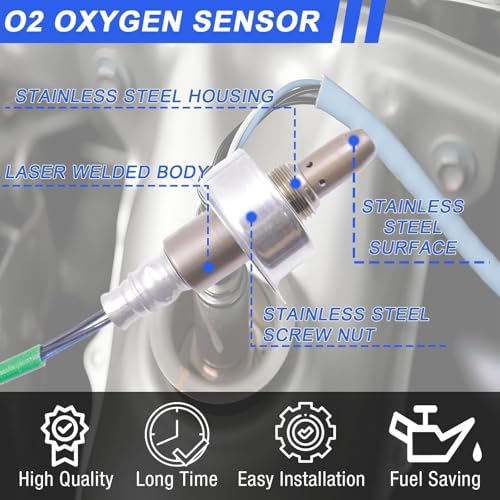 HHGKPVX Oxygen O2 Sensor 234-9091 Upstream Compatible with 2008-2012 Honda Accord 2010-2011 CR-V 2009-2014 Acura TSX 2.4L Replaces # 36531-R40-A01 - Image 5