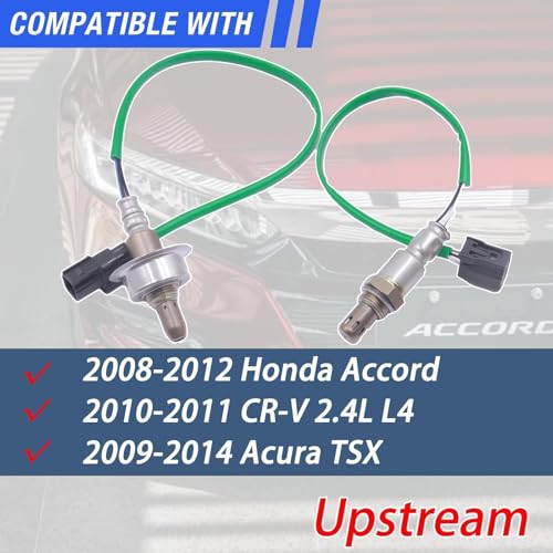 HHGKPVX Oxygen O2 Sensor 234-9091 Upstream Compatible with 2008-2012 Honda Accord 2010-2011 CR-V 2009-2014 Acura TSX 2.4L Replaces # 36531-R40-A01 - Image 2