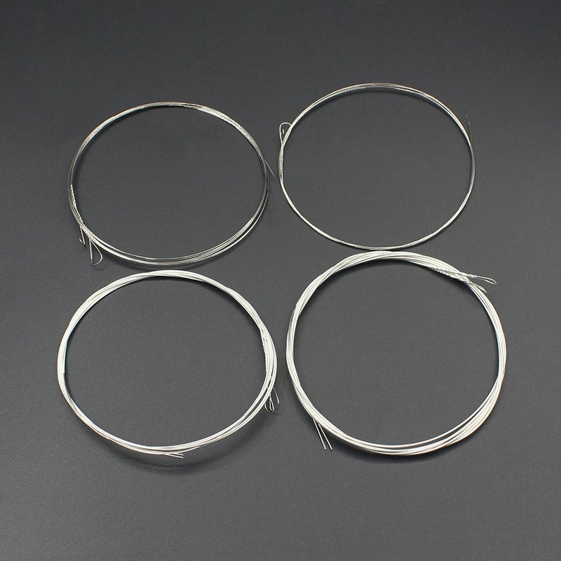 High-quality Mandolin Strings String Plated Steel Silver-plated Copper Alloy Wound, Full Set (E-A-D-G) - Image 4