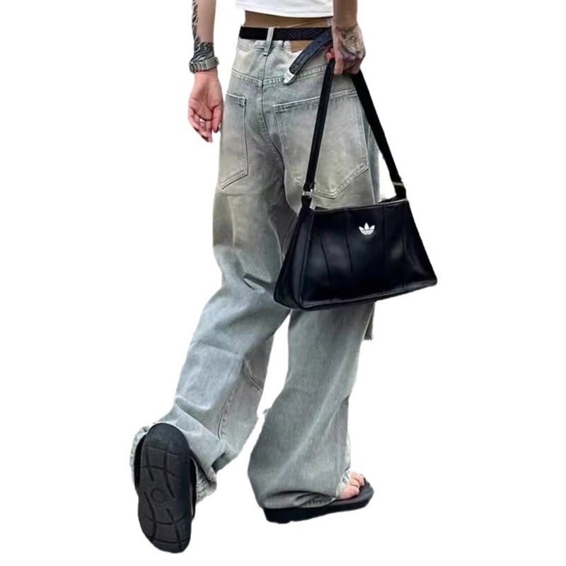 Unisex Casual Daily Denim Jeans - Image 5