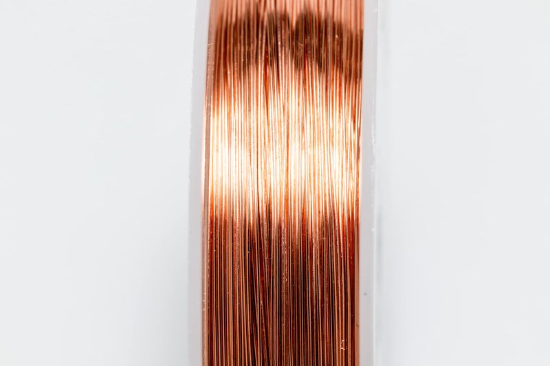 Craft Wire 26 Gauge, 99.9% Pure Copper Wire (Round) Dead Soft CDA #110 Made in USA - 1 Ounce (79FT) by CRAFT WIRE - Image 3