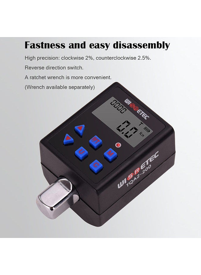 Digital Torque Meter Digital Backlight Display Two-ways Measurement Two Working Modes Adjustable Four Units Switchable  - Image 4