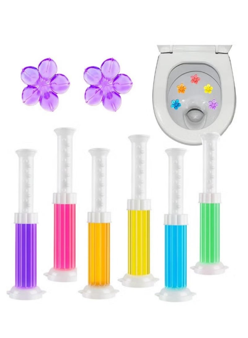 Generic Toilet Flower Cleaner With Long Lasting Fragrance Toilet Cleaning Spirit Toilet Fragrance to Remove Odor Toilet Deodorizing Gel  - Image 1