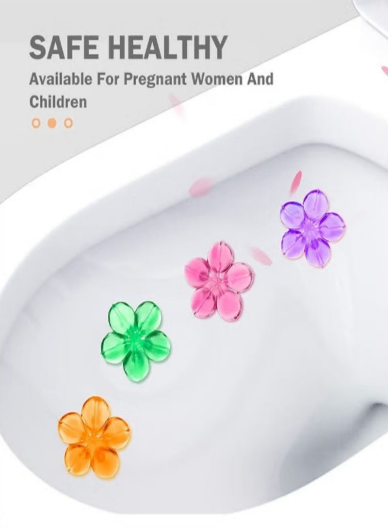 Generic Toilet Flower Cleaner With Long Lasting Fragrance Toilet Cleaning Spirit Toilet Fragrance to Remove Odor Toilet Deodorizing Gel  - Image 2