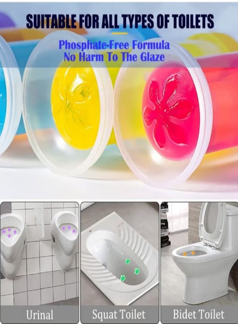 Generic Toilet Flower Cleaner With Long Lasting Fragrance Toilet Cleaning Spirit Toilet Fragrance to Remove Odor Toilet Deodorizing Gel  - Image 4