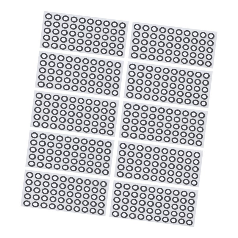 1000 Pcs 3D Scanning Marker ID 6mm OD 10mm High Reflection Strong Adhesion 3D Tracking Dot Reference Point Marker - Image 5