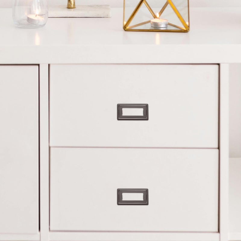 Zinc Alloy 64mm Flush Mount Invisible Cabinet Pulls Low Profile Drawer Handles - Image 5