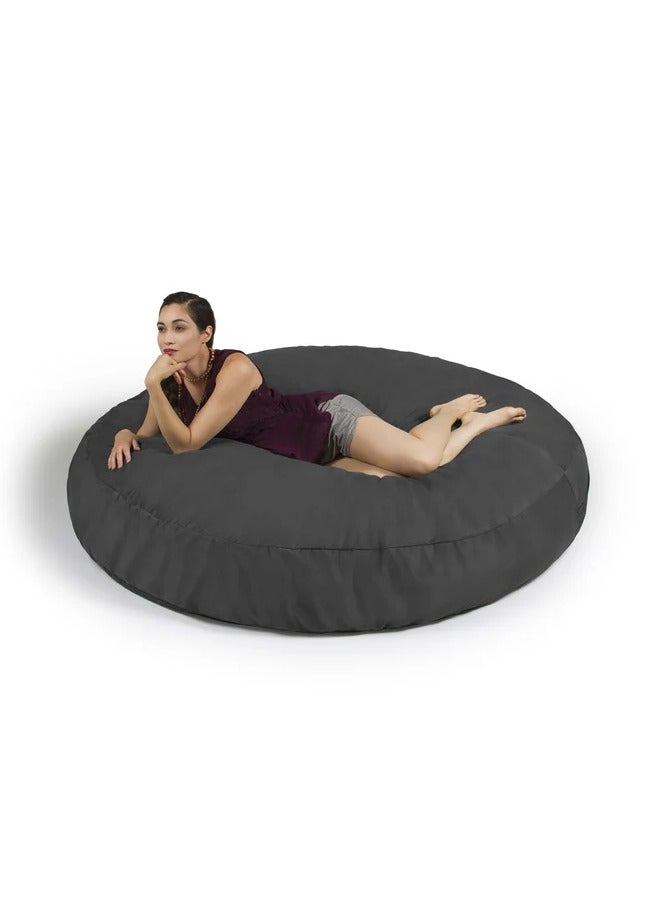 Comfy Comfy Oversized XXL Suede Cocoon Sack Family Bean Bag Grey  - Image 2