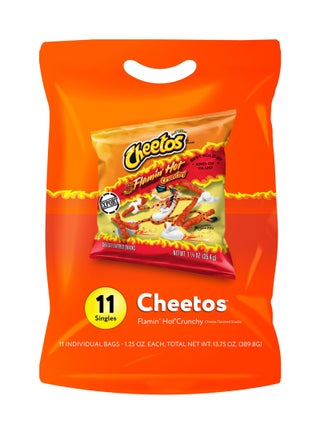 Flamin Hot Crunchy Cheese Puffs