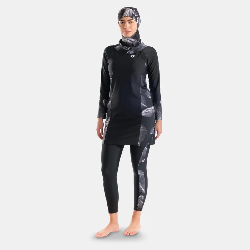 arena Women's Modesty Allover Print Swimming Hijab