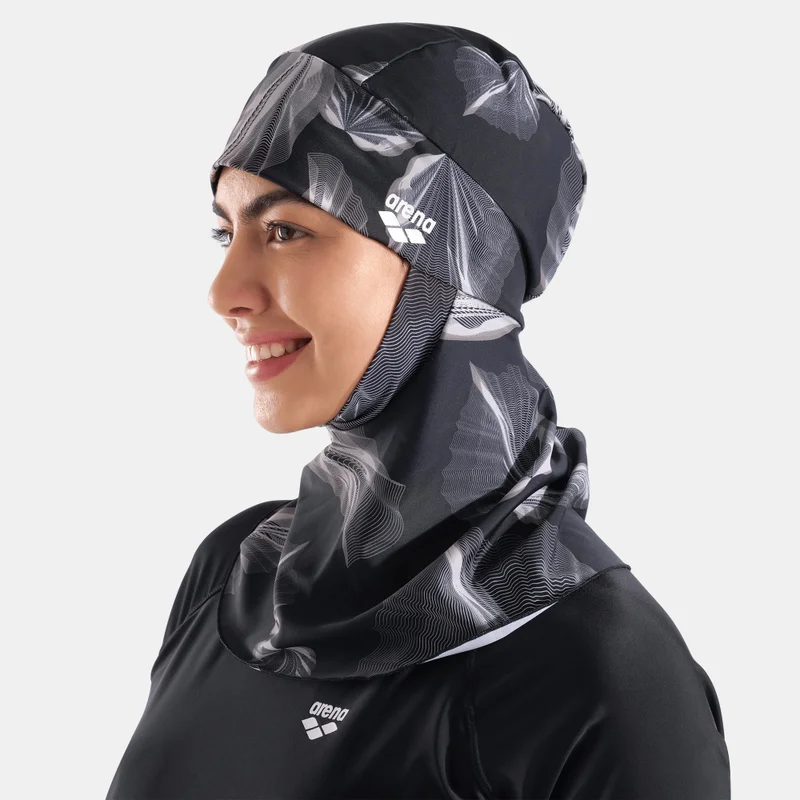 arena Women's Modesty Allover Print Swimming Hijab