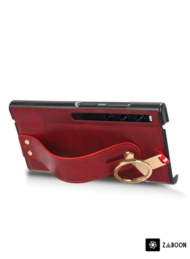 Zaboon حافظة حماية لهاتف Huawei Mate XS2 مع سوار جلدي خلفي - Image 4