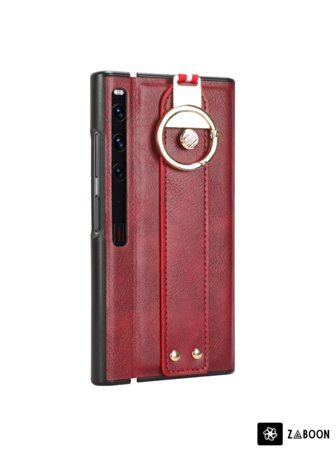 Zaboon حافظة حماية لهاتف Huawei Mate XS2 مع سوار جلدي خلفي - Image 3